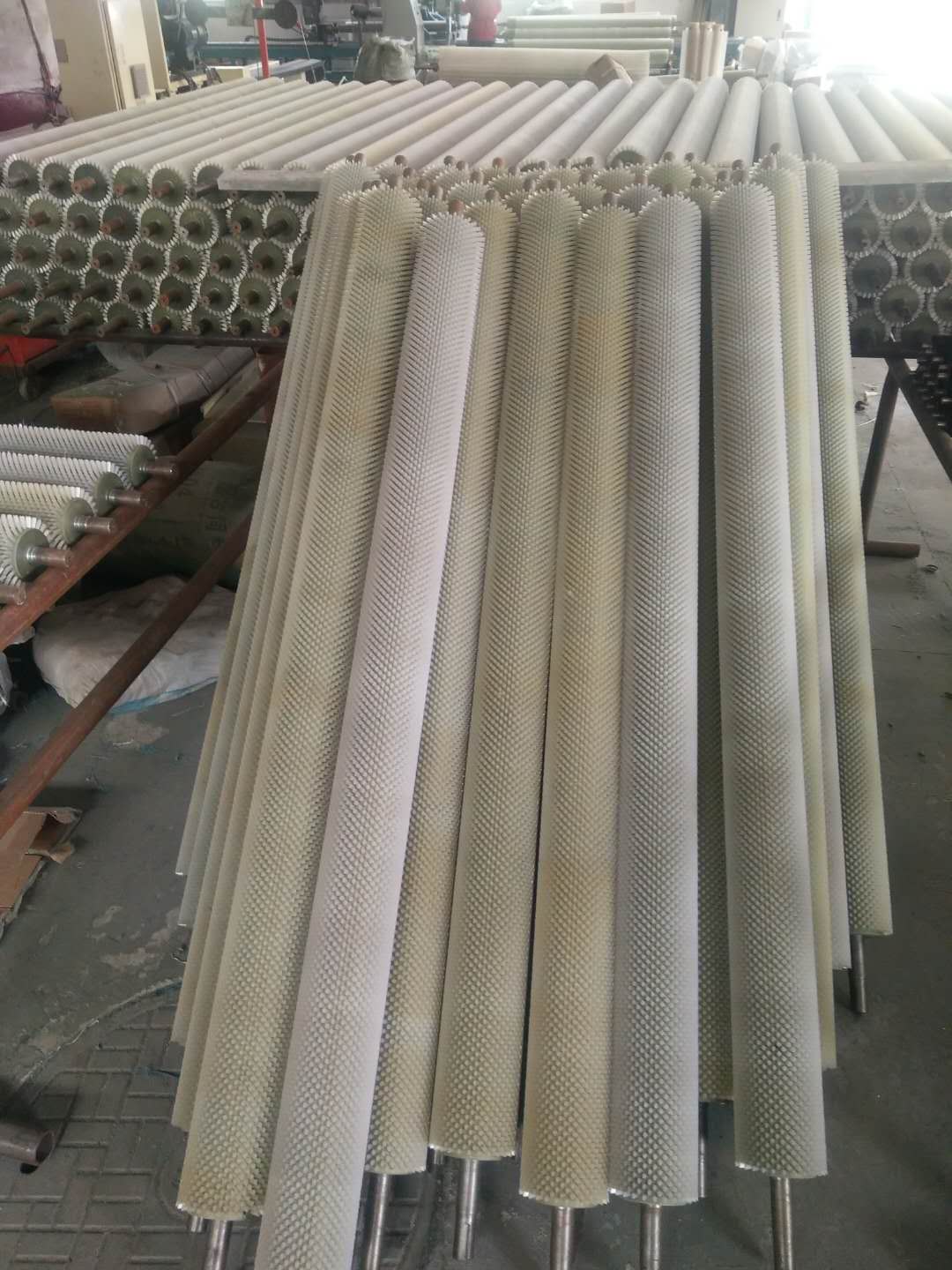 大型山药甘薯木薯红薯土豆清洗去皮机毛刷辊