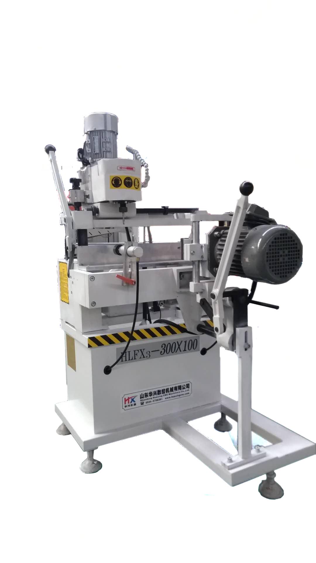 铝建材加工设备前置三孔钻  门窗锁孔加工设备  铝建材前置三孔钻