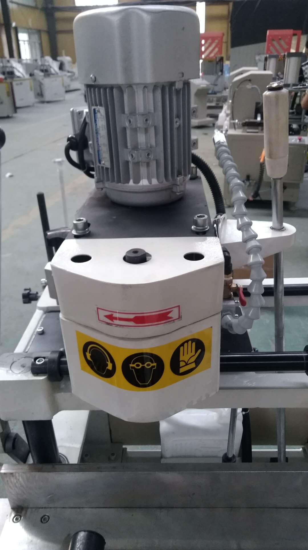 铝建材加工设备前置三孔钻  门窗锁孔加工设备  铝建材前置三孔钻