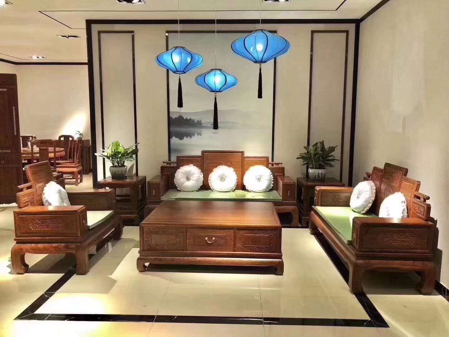 广东中山哪家厂生产的印尼黑酸枝比较好  阔叶黄檀  黑酸枝家具  红木家具