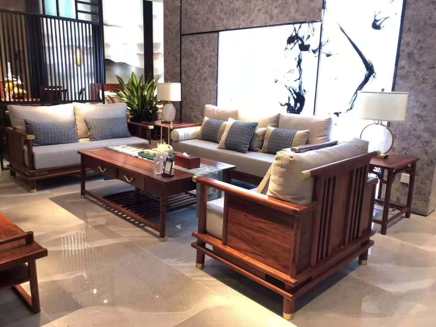 广东中山哪家厂生产的印尼黑酸枝比较好  阔叶黄檀  黑酸枝家具  红木家具