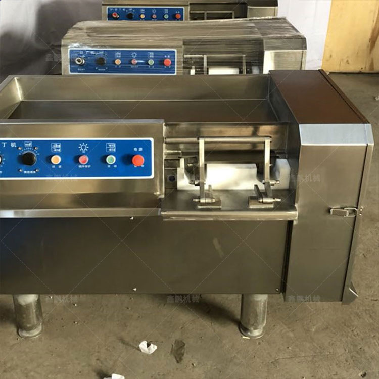 可调土豆350型冻肉切丁机视频  可调节鲜肉切丁  果蔬切丁