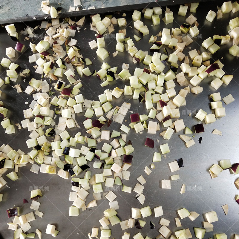 可调鲜肉350型冻肉切丁机视频  可调切冻鱼丁  果蔬切丁