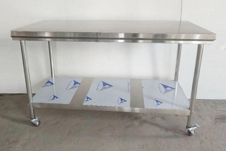 供应操作台 不锈钢操作台 不锈钢工作台厂家直销&nbsp;&nbsp;双层工作台&nbsp;&nbsp;拆装组装工作台
