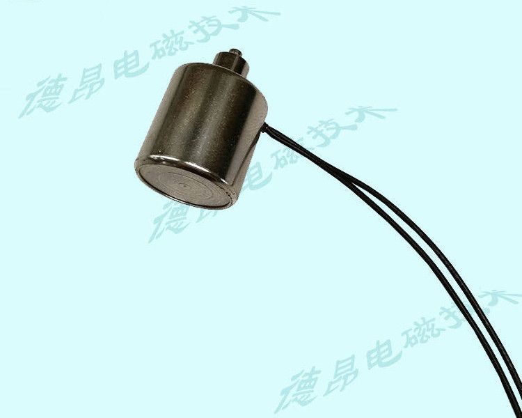 小型推拉式柱形电磁铁/东莞德昂制造电磁铁  电磁铁厂家  推拉式电磁铁  微型电磁铁