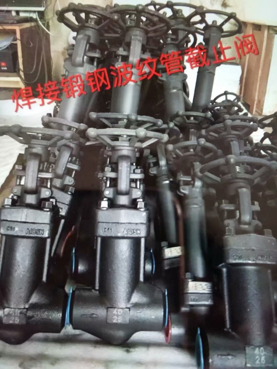 焊接锻钢波纹管截止阀