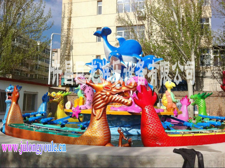 公园游乐设施群龙闹海  好玩的游乐设备  经典的游乐设备  广场游乐设备