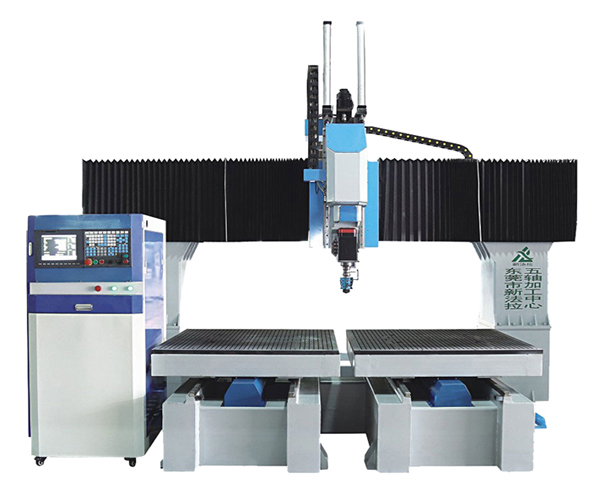 XFL-1212双工位五轴数控雕刻机