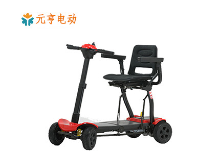 清远休闲四轮电动车可折叠代步车批发  老年人代步车  智能电动车  袋代步车
