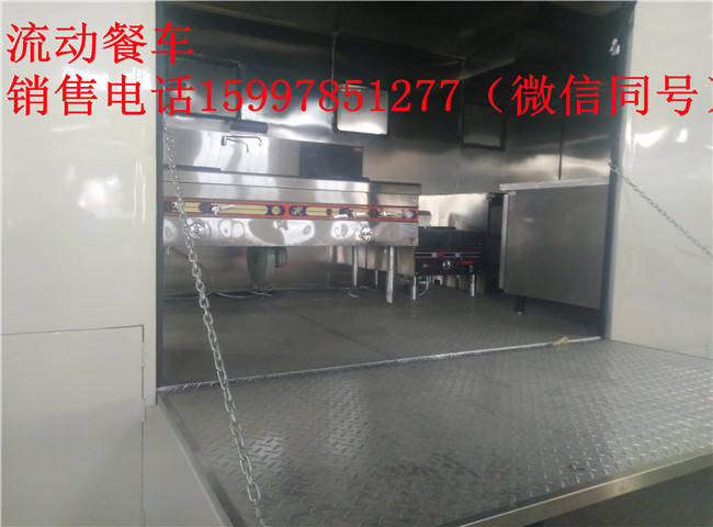 海鲜售卖车专业定做流动厨房炊事车价位
