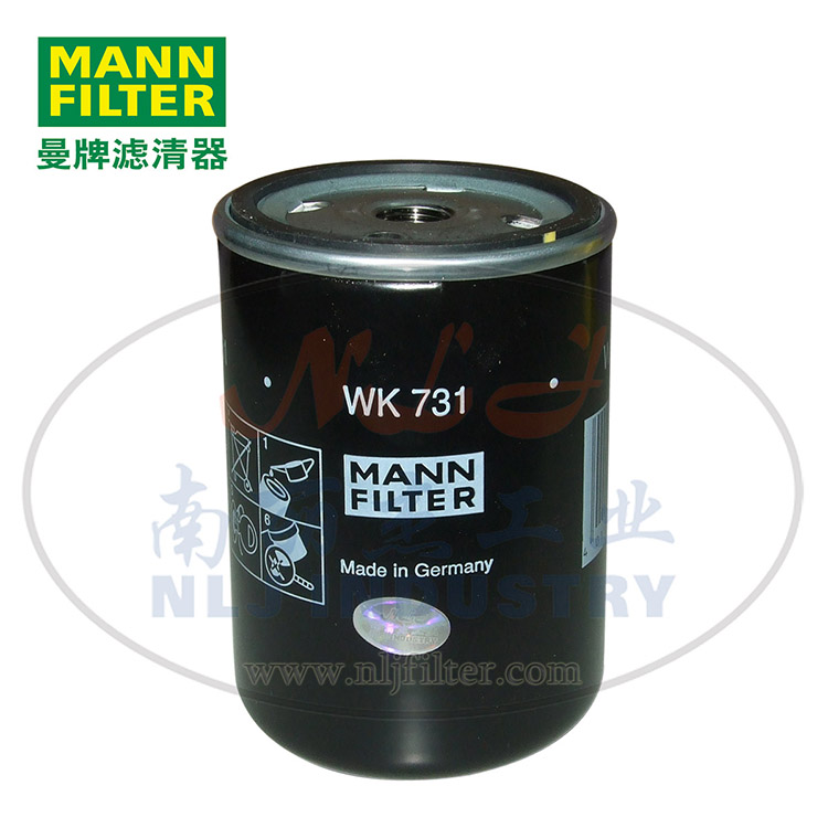 MANN-FILTER(曼牌滤清器)燃滤WK731&nbsp;&nbsp;燃油滤清器&nbsp;&nbsp;燃油过滤器