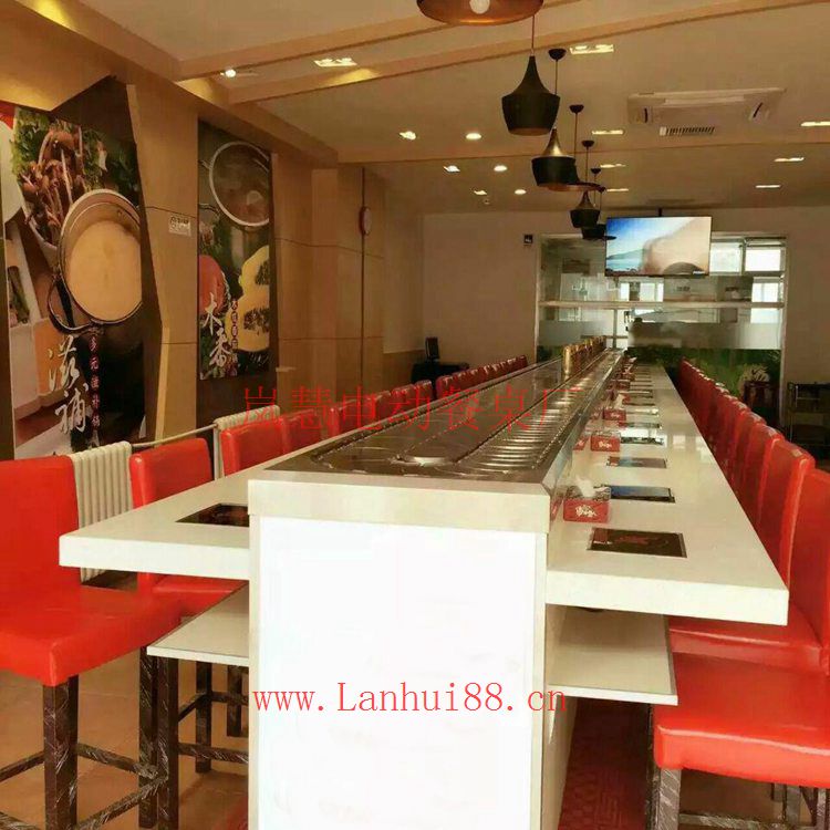 火锅店开店选设备、选址、经营4建议  旋转火锅设备  转转火锅设备  回转火锅设备