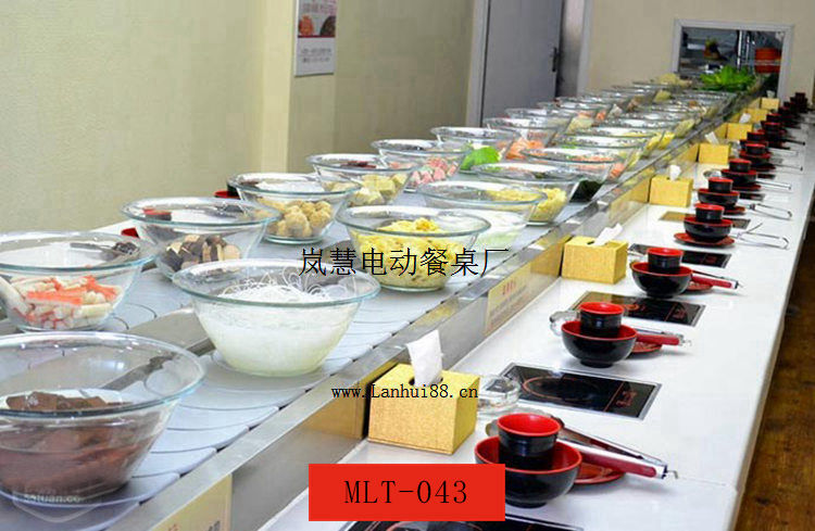 开火锅店买设备选君福灵火锅设备厂  旋转火锅设备  转转火锅设备  回转火锅设备
