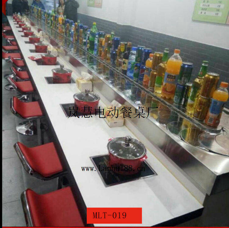 君福灵火锅设备定做安装包邮包安装  旋转火锅设备  转转火锅设备  回转火锅设备