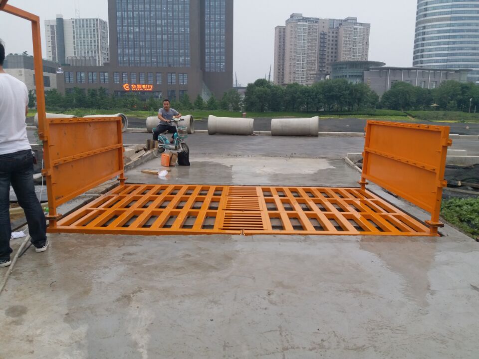 工程工地平板洗车机洗车槽  水泥厂洗车平台  石料厂洗车平台  造船厂洗车平台