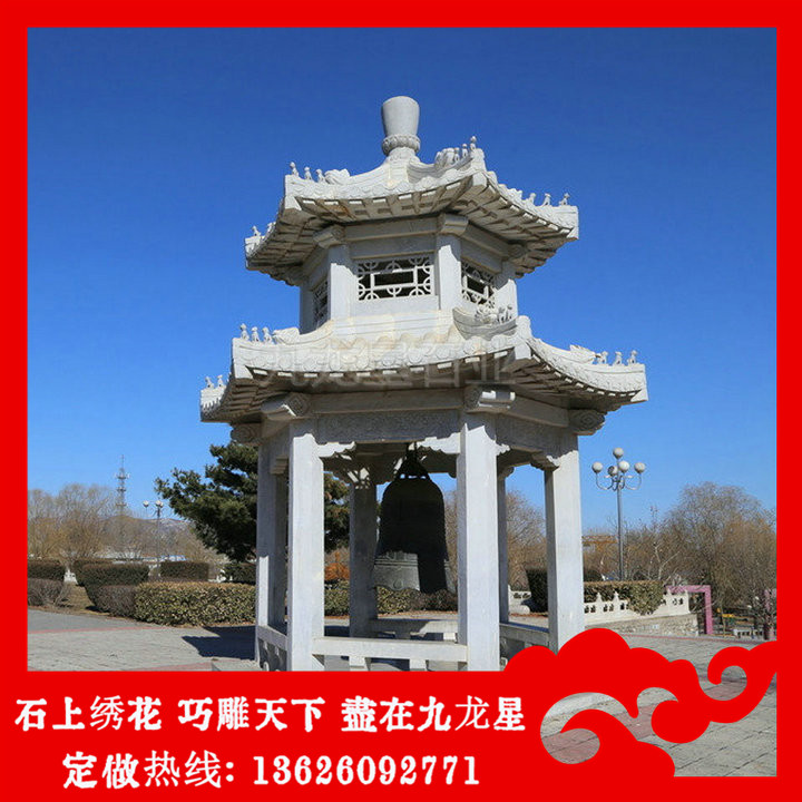 花岗岩石亭子 古建凉亭生产厂家  石亭子生产厂家