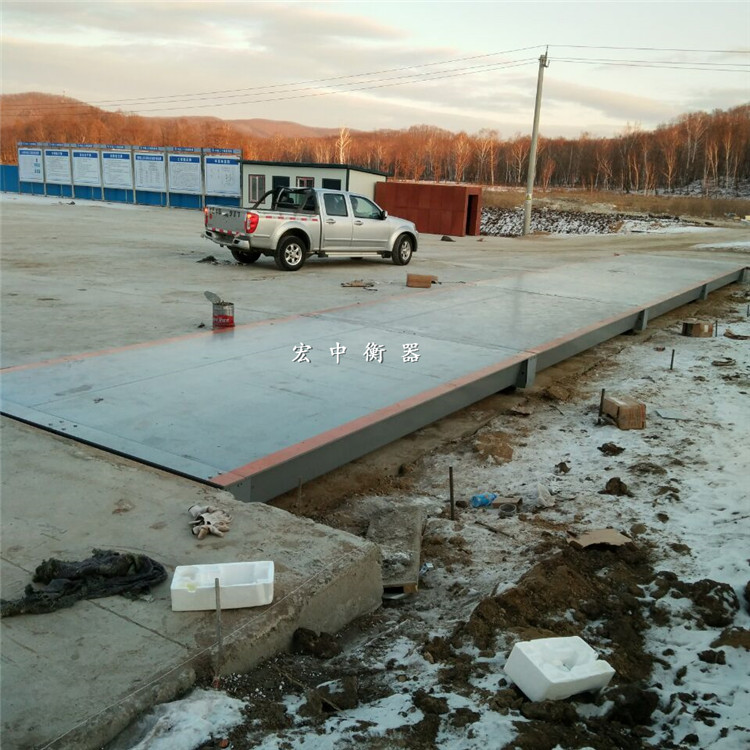 辽阳80吨工地电子地磅汽车称重  电子汽车衡  数字式汽车衡