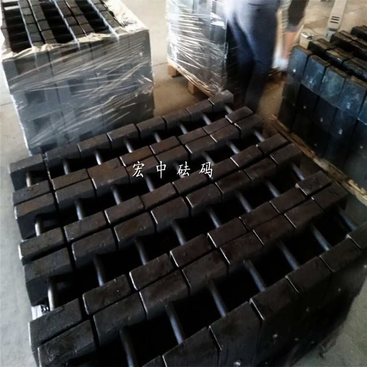 河南25千克地磅检定校准铸铁砝码  配重砝码  电梯砝码