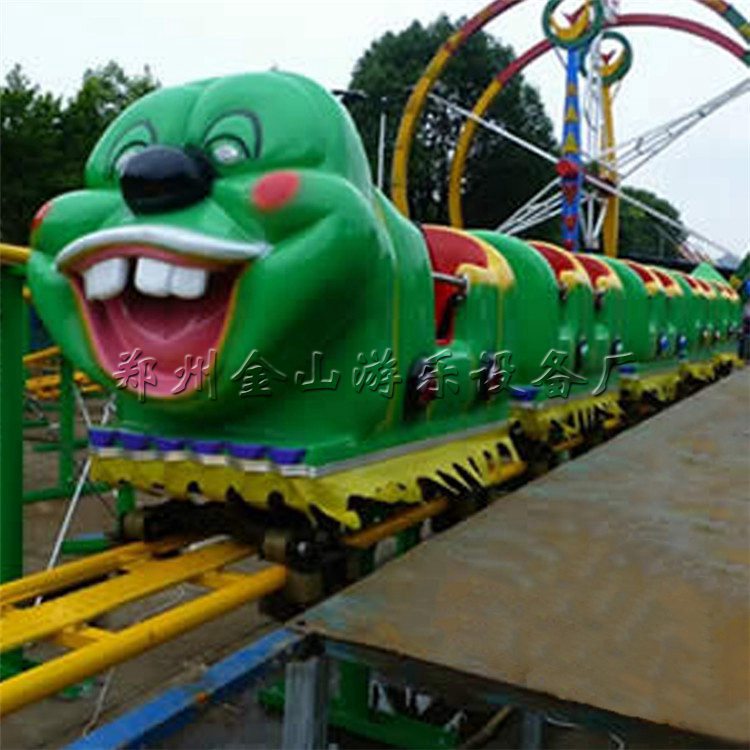 青虫滑车 轨道类新型游乐设备郑州金山大量供应  价格