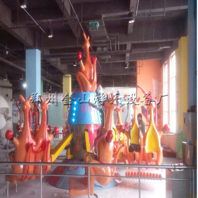 广场旋转弹跳袋鼠游乐设备 欢乐袋鼠跳  价格