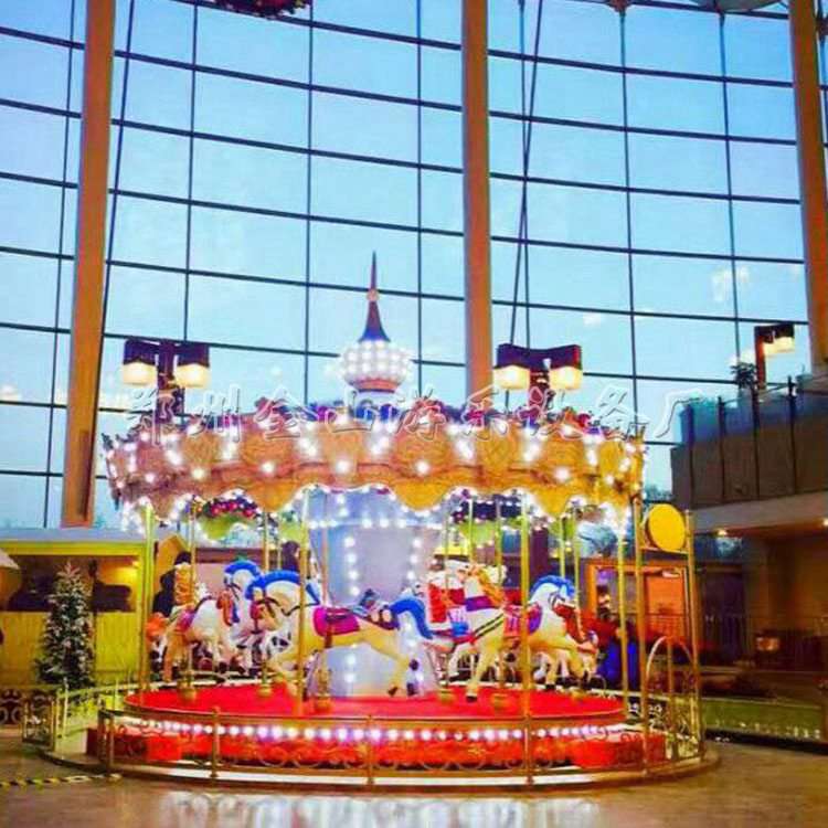 旋转木马转马 豪华转马游乐设备 亲子 价格