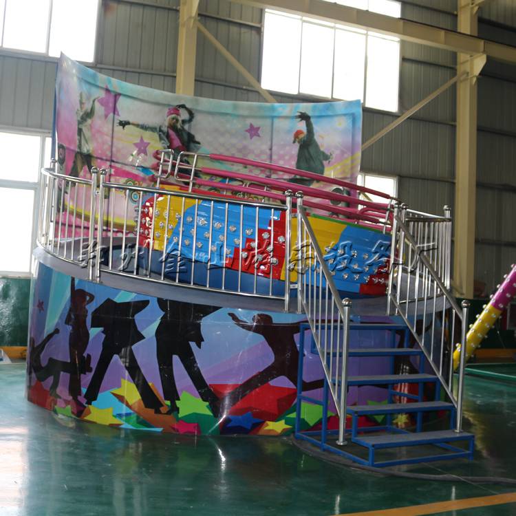 2019新款迪斯科转盘游乐设备 儿童迪斯科转盘游乐场标配  价格