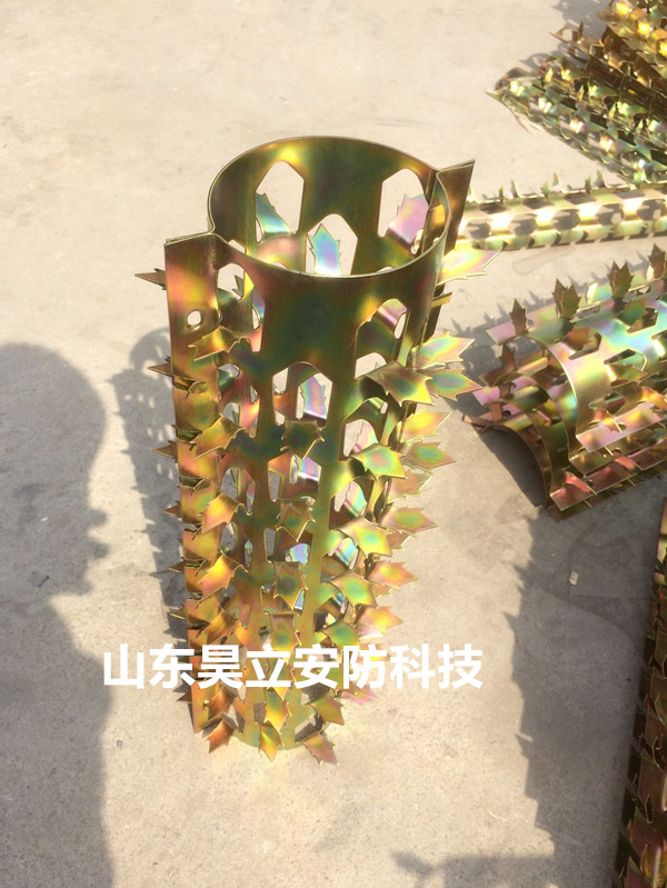防盗刺刺钉铁丝不锈钢燃气管道防爬刺道阳台防爬刺围墙  防护  安全