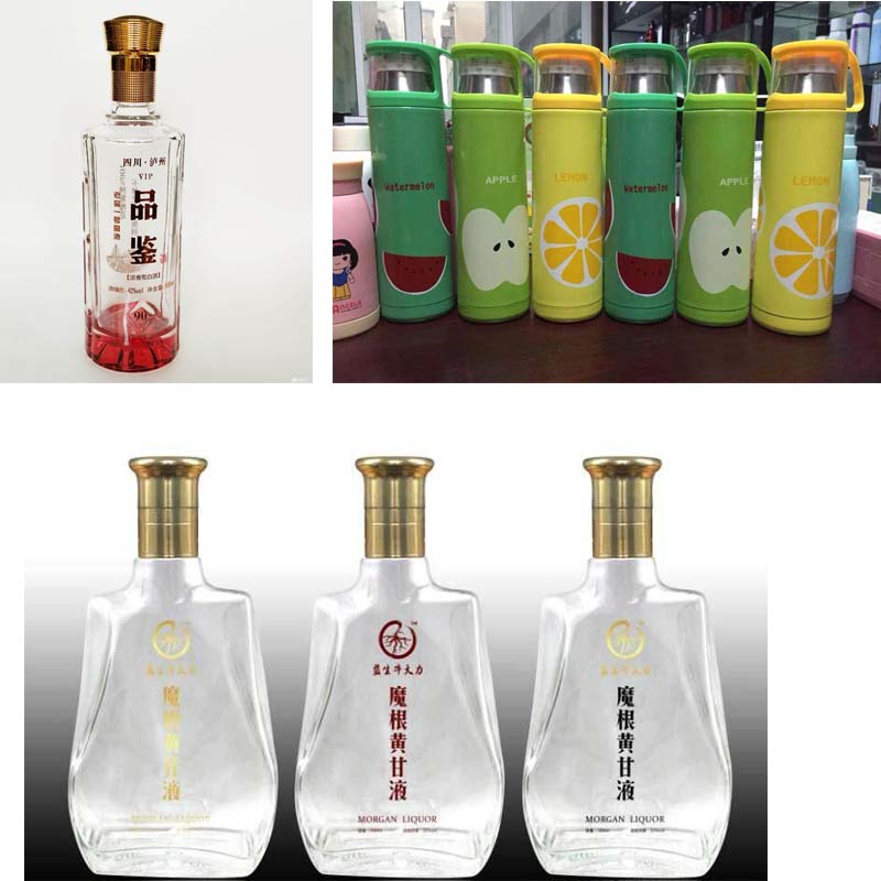 佛山酒瓶六色全自动丝印机  酒瓶六色自动丝印机  佛山全自动丝印机