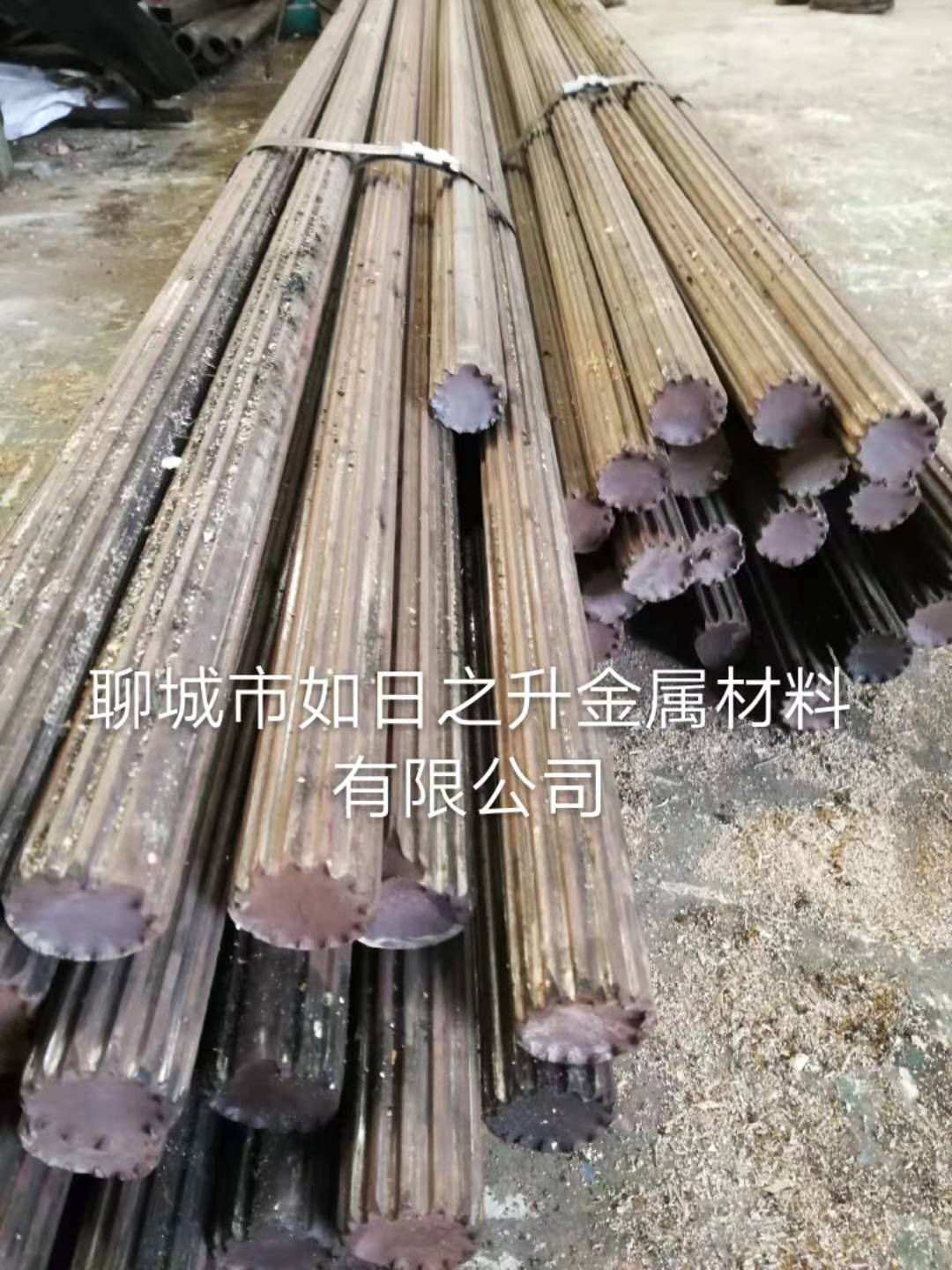 扒胎机花键轴 传动轴用花键钢管 13齿内花键套 扒胎机花键钢管 内花键钢管