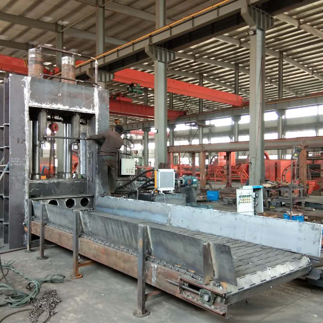 废旧暖气片截段用龙门剪切机  液压龙门剪切机  重型龙门剪
