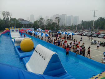 2019水上乐园出租大型水上冲关租赁专业水上气模出租  水上冲关出租  水上冲关制造厂家