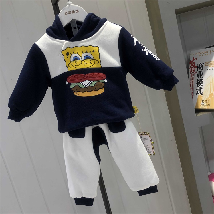 沈阳海绵宝宝秋冬新款童装批发网  童装市场  品牌折扣