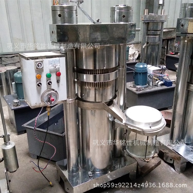 液压榨油机 香油机 芝麻胡麻榨油机 油可加工多种油料作物  全自动液压香油机  油坊专用榨油机  不锈钢液压香油机