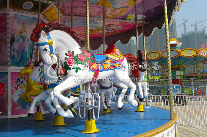 航天游乐推出大型游乐设备24座豪华旋转木马  2019爆款  厂家直销  厂家批发