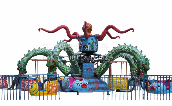 航天游乐推出公园广场必备大章鱼  2019爆款  厂家直销  厂家批发