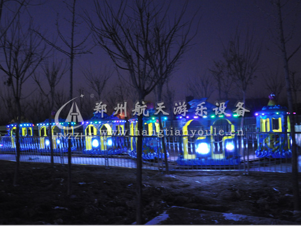 航天游乐新出儿童室内游乐设备海洋火车  2019爆款