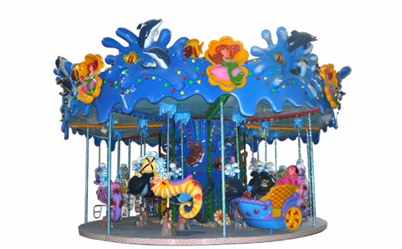 航天游乐推出新型游乐设施海洋转马  2019爆款  传动转马批发  厂家批发