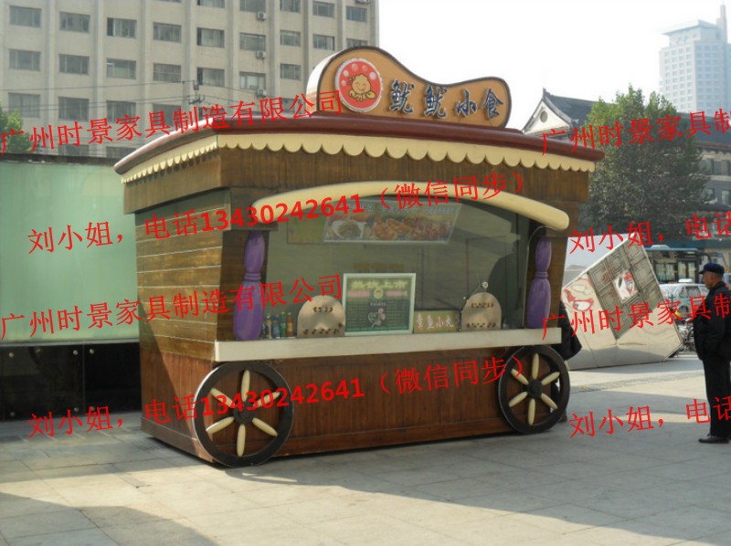 商业广场小吃餐饮外卖车路边多样化烧烤宵夜档  小卖部  售货车  水果摊