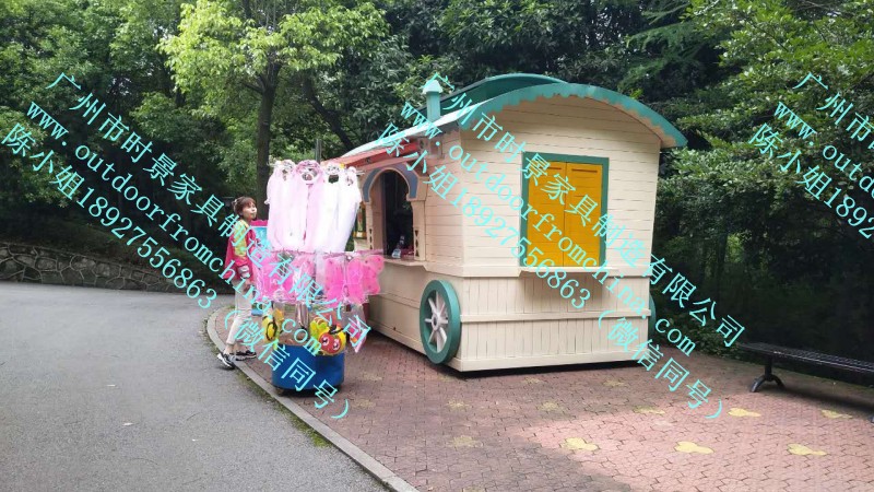 广州游乐园纪念品售卖屋美食街小吃售卖车户外咖啡屋  景区花车  步行街售卖车  小饰品售卖车