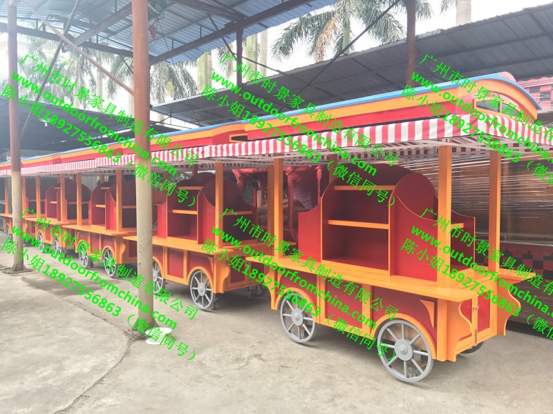 洛阳美食街小吃售卖车 长安步行街商铺餐饮售卖亭  小吃车  餐饮车  零食奶茶售卖车
