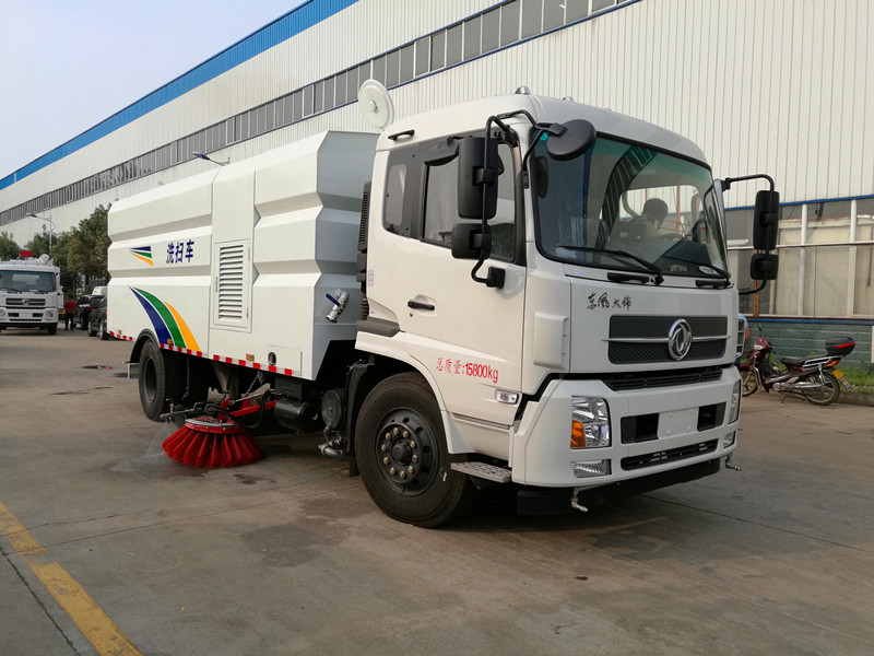 CLW5160TXSD5柴油洗扫车  扫地机  洗地机