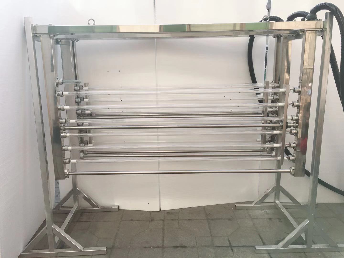 明渠式紫外线消毒器污水处理杀菌消毒设备 框架式杀菌消毒设备