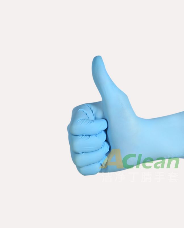 白色医用丁晴手套  白色手套  医用手套