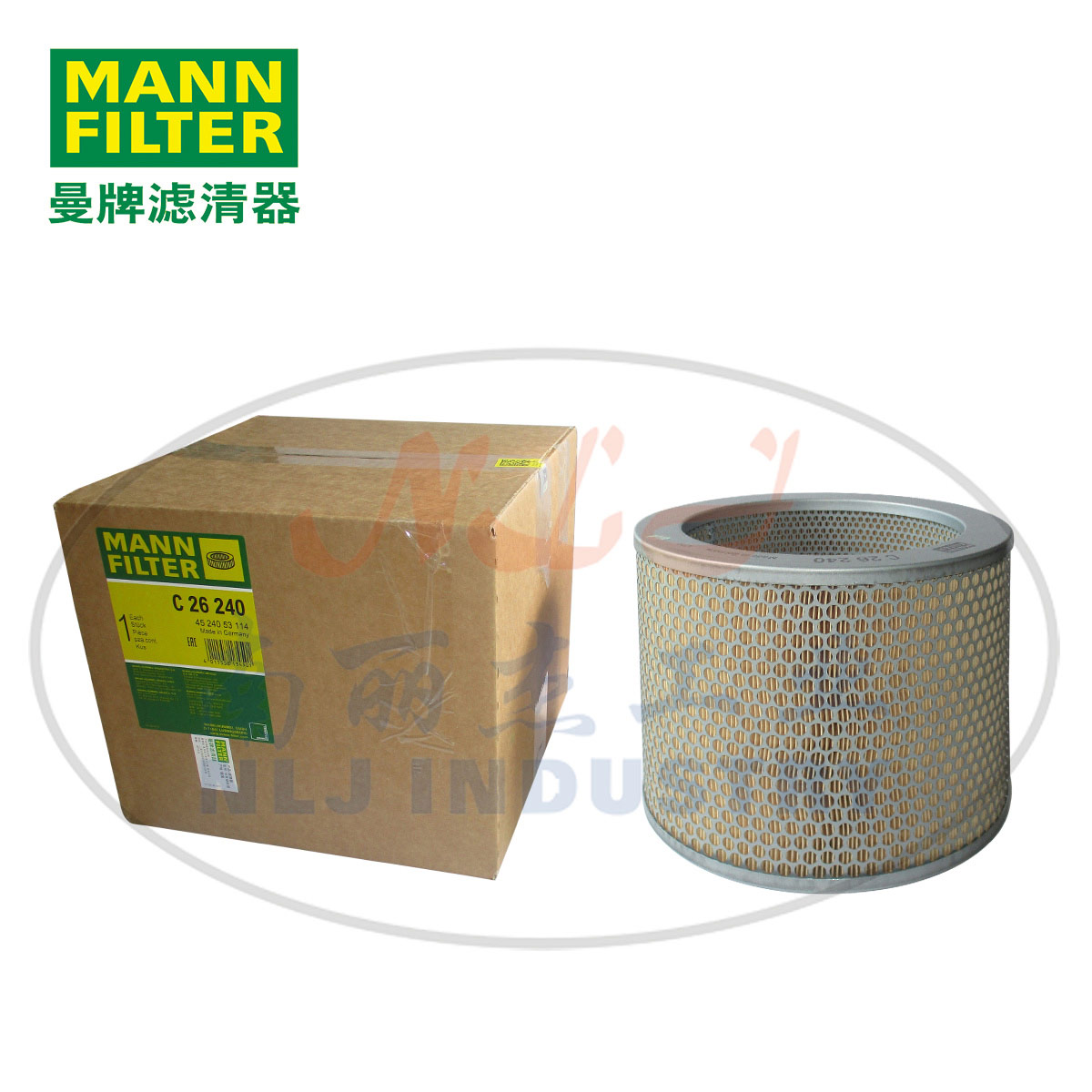 MANN-FILTER(曼牌滤清器)空滤C26240  曼牌滤清器空滤