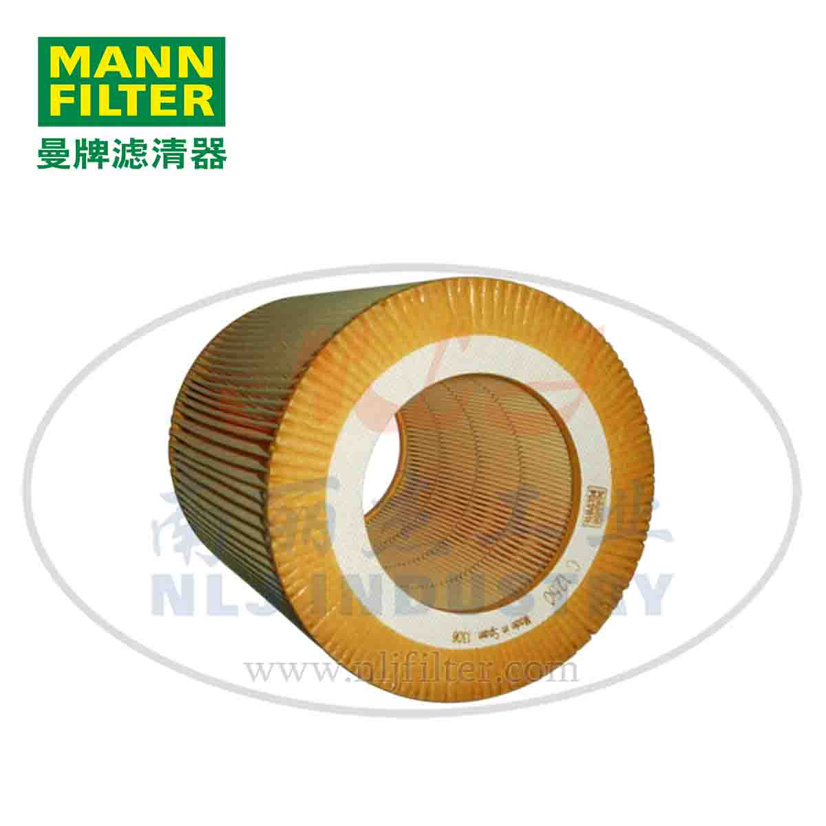 MANN-FILTER(曼牌滤清器)空滤C1250  曼牌滤清器空滤
