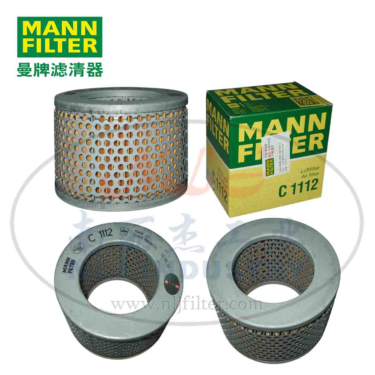 MANN-FILTER(曼牌滤清器)空滤C1112  曼牌滤清器空滤