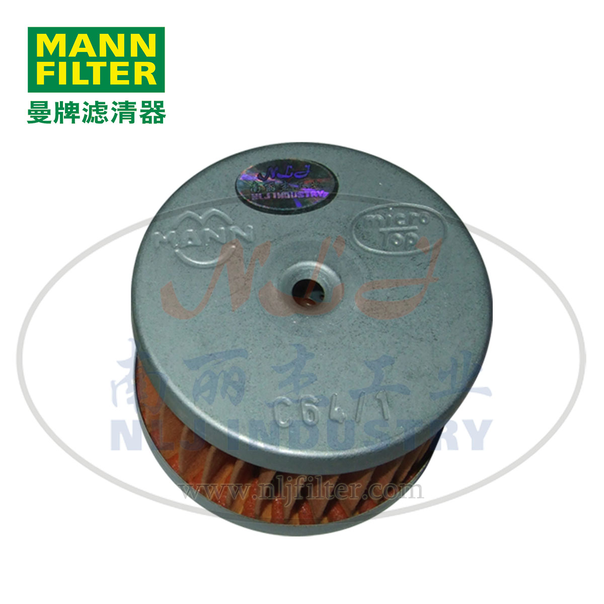 MANN-FILTER(曼牌滤清器)空滤C64/1  曼牌滤清器空滤