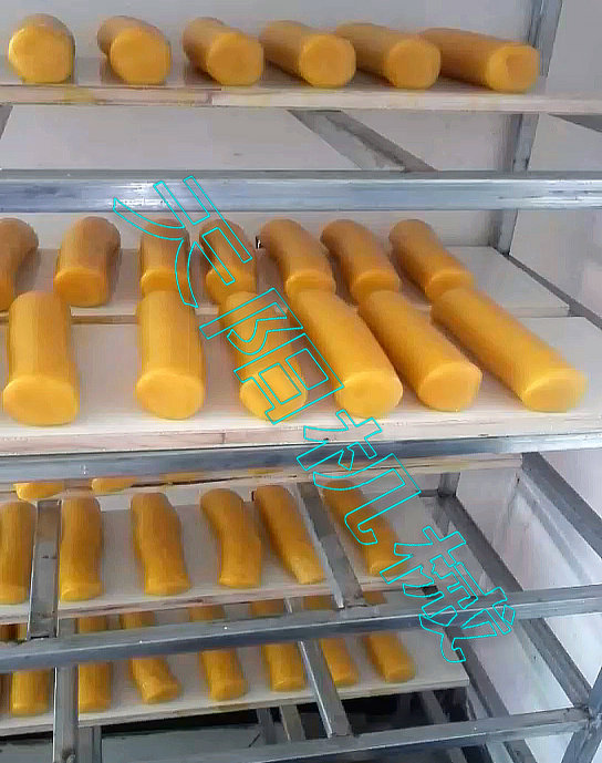 成套自动切段碱粑机，特色年糕机现货  米豆腐机