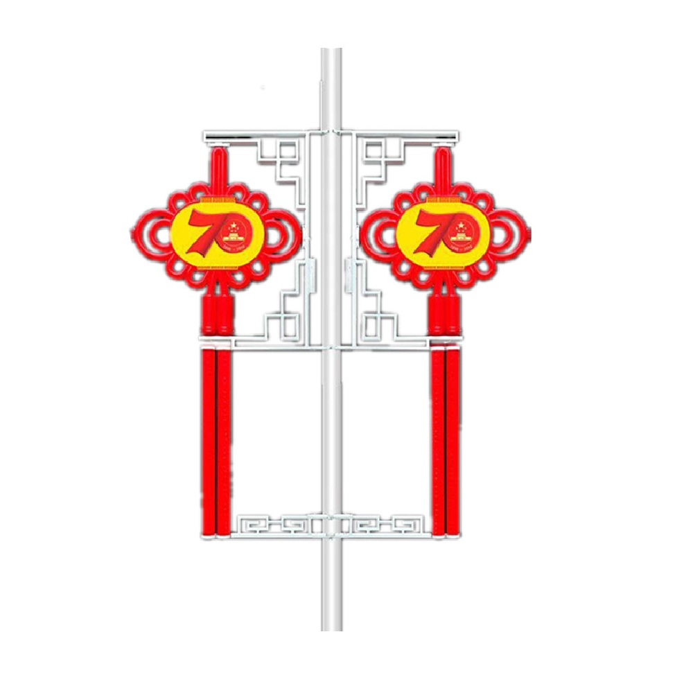 LED中国结平面灯笼-70年庆典适用景观灯-禾雅照明&nbsp;&nbsp;LED灯笼&nbsp;&nbsp;平面磨砂灯笼