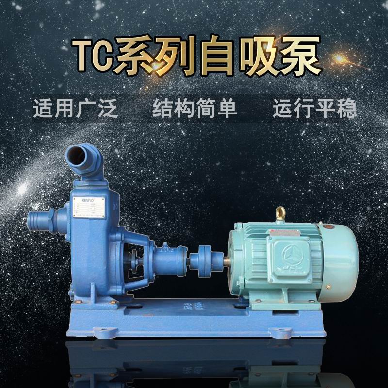 佛山水泵厂3KW抽水泵卧式自吸泵2TC-22  TC自吸泵  增压泵